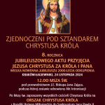 24.11.2024 – Obchody święta Chrystusa Króla w Łagiewnikach – KRAKÓW